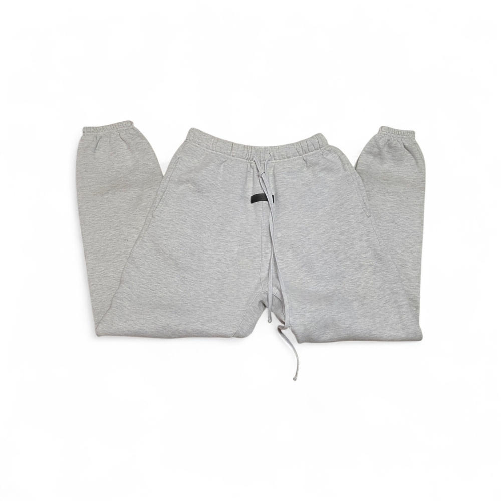 Essentials Light Oatmeal Mens Joggers Size L